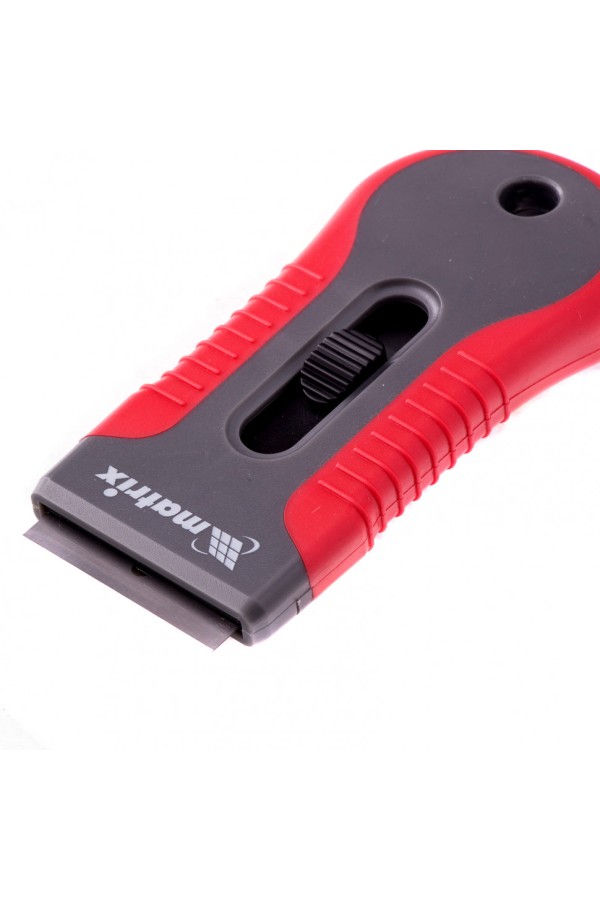 Скребок с двухкомпонентной рукояткой, выдвижное сменное лезвие Matrix