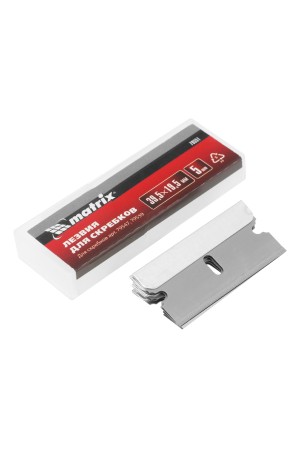 Лезвия запасные для скребка 79547, 79539, 39.5 x 19.5 мм, 5 шт Matrix