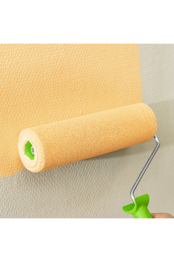 Валик "Поролон" с ручкой, 250 мм, D 48 мм, D ручки 6 мм Сибртех