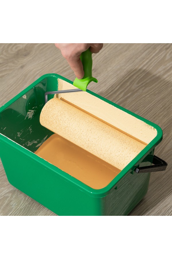 Валик "Поролон" с ручкой, 250 мм, D 48 мм, D ручки 6 мм Сибртех