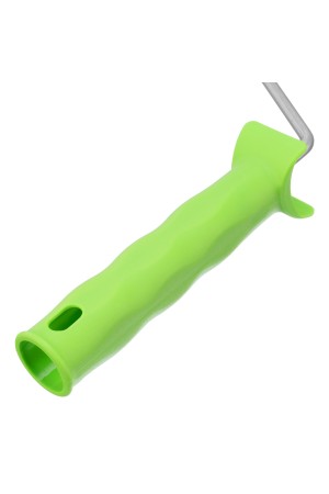 Валик с натуральным мехом, с ручкой, 150 мм, ворс 12 мм, D 48 мм, D ручки 6 мм, Россия Сибртех