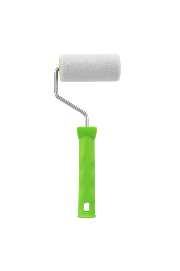 Валик "Велюр" с ручкой, 100 мм, ворс 5 мм, D 36 мм, D ручки 6 мм Сибртех