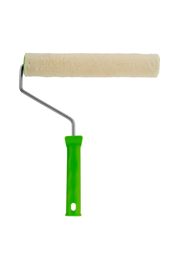 Валик "Велюр" с ручкой, 240 мм, ворс 5 мм, D 36 мм, D ручки 6 мм Сибртех