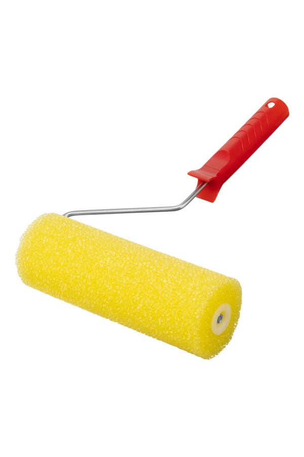 Валик "Структурный" поролоновый с ручкой, "шероховатый", 230 мм, D 80 мм, D ручки 6 мм MTX