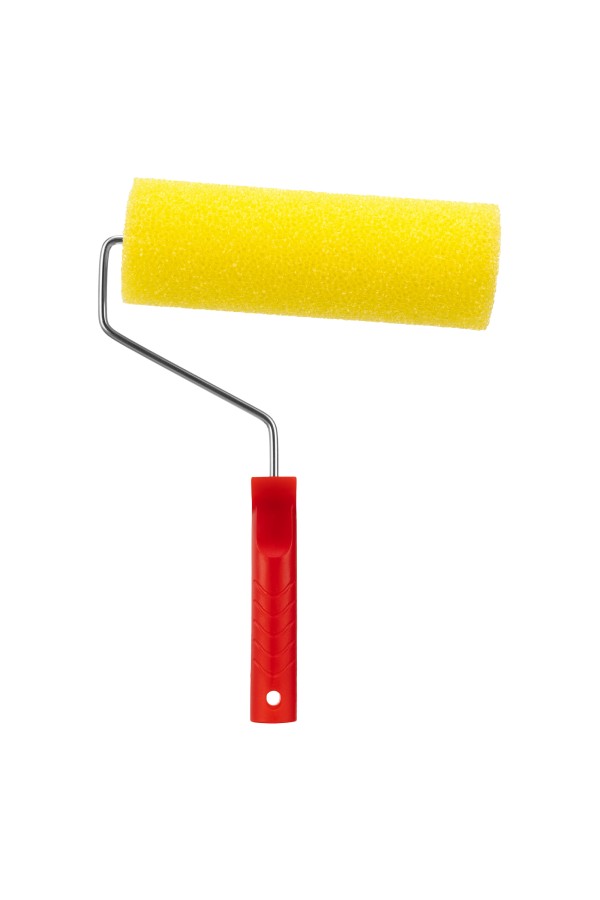 Валик "Структурный" поролоновый с ручкой, "шероховатый", 230 мм, D 80 мм, D ручки 6 мм MTX