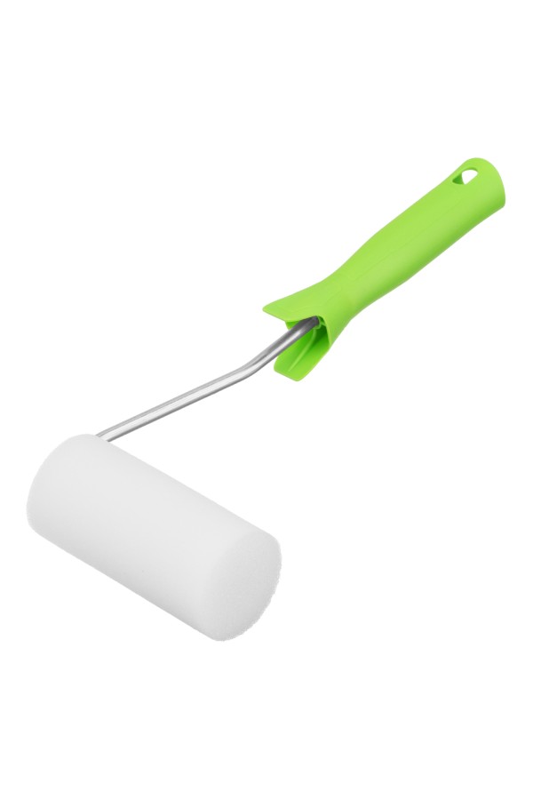 Валик "Поролон" с ручкой и 2 шубки 100 мм, D 42 мм, D ручки 6 мм Сибртех