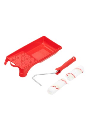 Малярный набор для работ с эмалями: кювета 150 мм х 290 мм и мини-валик 110 мм Сибртех