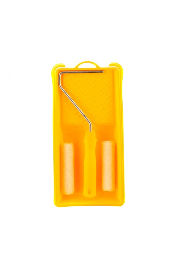 Малярный набор для работ с лаками: кювета 150 мм х 290 мм и мини-валик 110 мм Сибртех