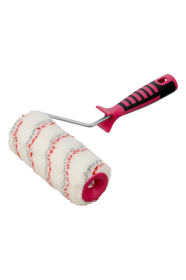 Валик "Нейлон Люкс" с двухкомпонентной ручкой, 180 мм, ворс 18 мм, D 48 мм, D ручки 6 мм, полиамид Matrix