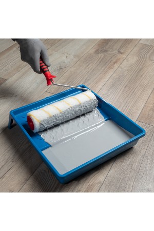 Валик для внутренних работ синтетический, с двухком.ручкой, 250 мм, ворс 12 мм, D 48 мм, D ручки 6 мм, полиакрил Matrix