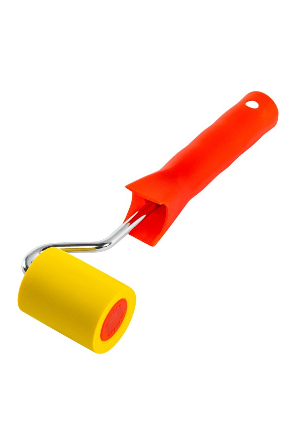 Валик прижимной резиновый с ручкой, 40 мм, D ручки 6 мм MTX