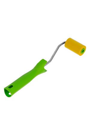 Валик прижимной резиновый с ручкой, 50 мм, D ручки 6 мм Сибртех