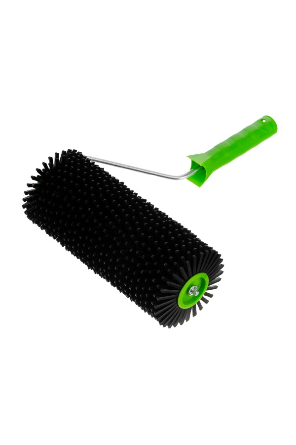 Валик игольчатый по бетону с ручкой, 240 мм Сибртех