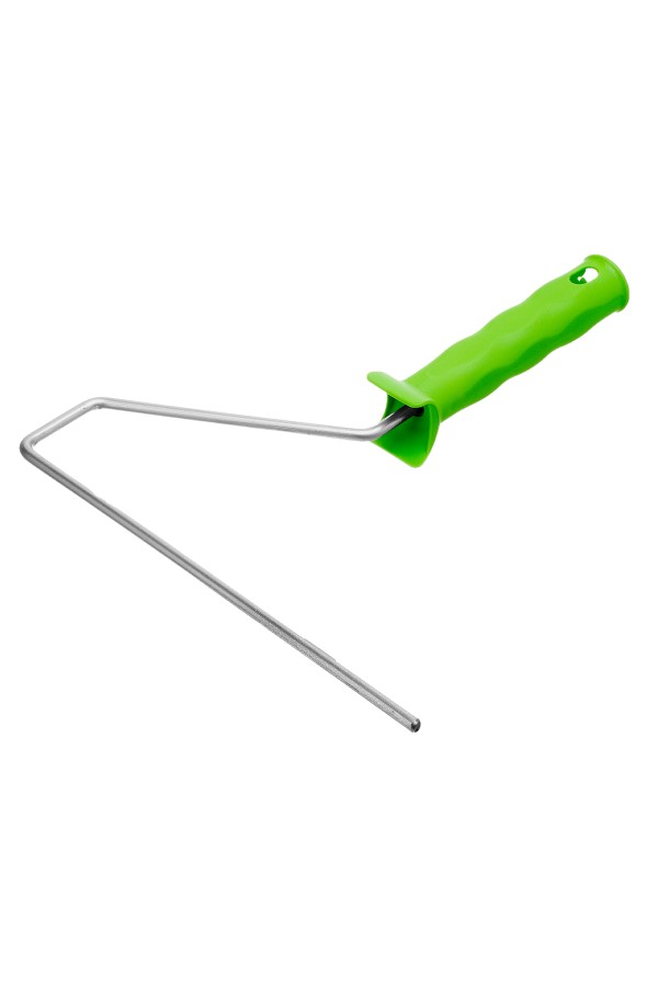 Ручка для валиков 250 мм, D ручки - 6 мм, оцинкованная Сибртех