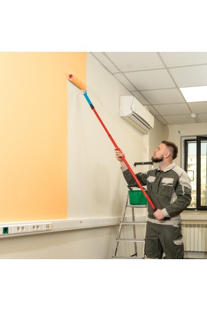 Ручка телескопическая металлическая, 1-2 м Matrix