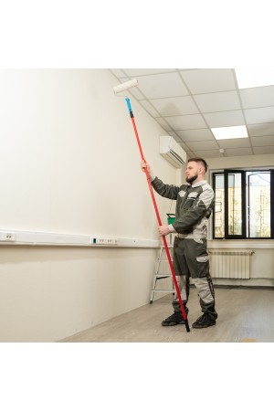 Ручка телескопическая металлическая, 1.5-3 м Matrix