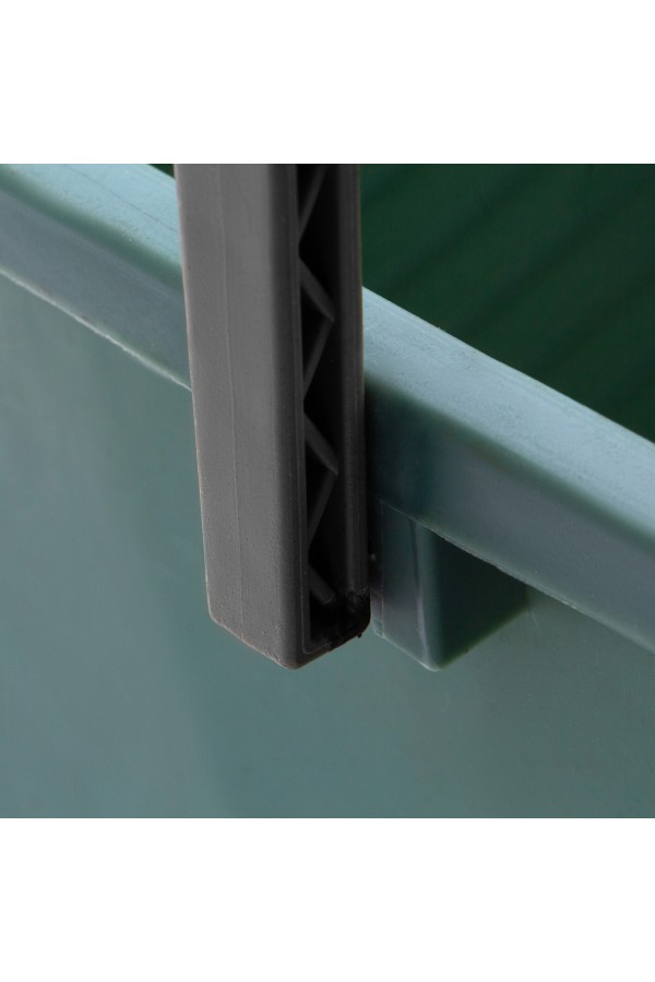 Ведро малярное прямоугольное, 14 л, вторичный полипропилен, Сибртех