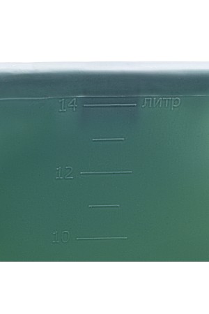 Ведро малярное прямоугольное, 14 л, вторичный полипропилен Россия, Сибртех