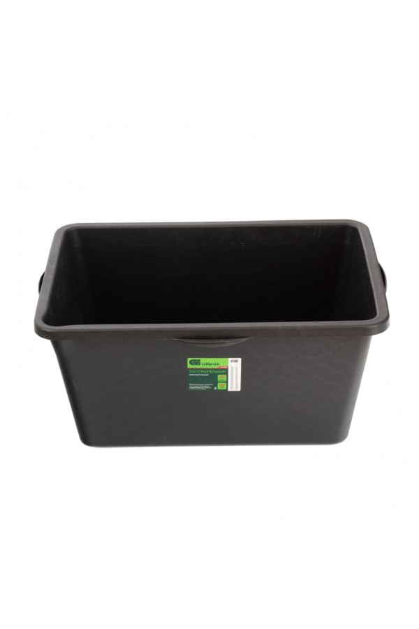 Таз прямоугольный строительный, 60 л Сибртех