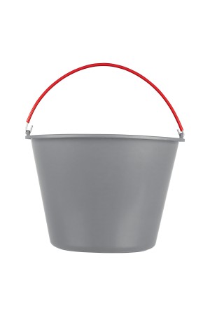 Ведро строительное пластмассовое 12 л, ударопрочное, обрезиненная ручка Matrix