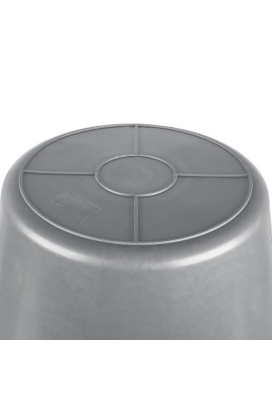 Ведро строительное пластмассовое 12 л, ударопрочное, обрезиненная ручка Matrix