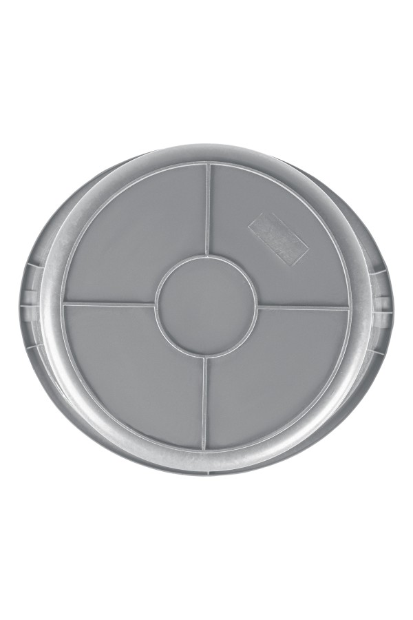 Ведро строительное пластмассовое 12 л, ударопрочное, обрезиненная ручка Matrix