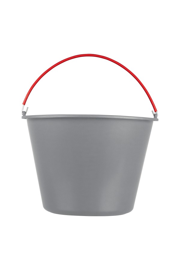 Ведро строительное пластмассовое 16 л, ударопрочное, обрезиненная ручка Matrix