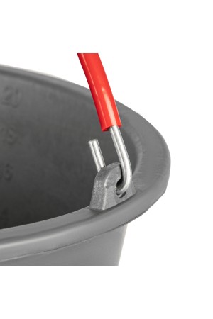 Ведро строительное пластмассовое 20 л, ударопрочное, обрезиненная ручка Matrix