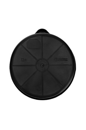 Ведро строительное пластмассовое, 12 л, высокопрочное с носиком Сибртех