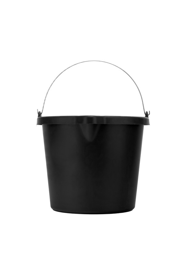 Ведро строительное пластмассовое, 20 л, высокопрочное с носиком Сибртех