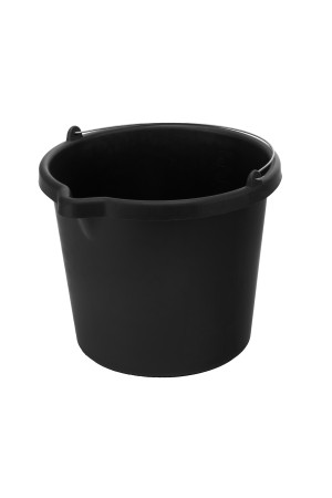 Ведро строительное пластмассовое, 20 л, высокопрочное с носиком Сибртех