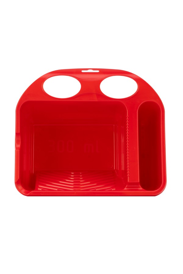 Кювета пластмассовая для кистей и мини-валиков, ручная, многофункциональная, 210 х 180 х 90 мм Matrix