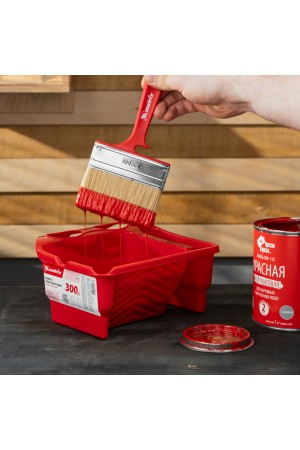 Кювета пластмассовая для кистей и мини-валиков, ручная, многофункциональная, 210 х 180 х 90 мм Matrix