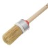 Кисть круглая, Профи №4 (25 мм), натуральная щетина, деревянная ручка MTX