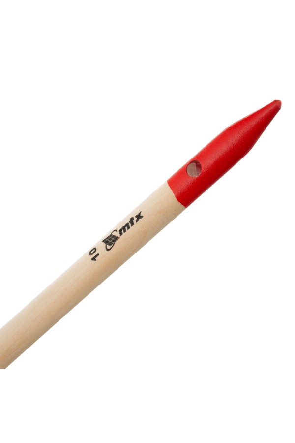 Кисть круглая, Профи №10 (40 мм) натуральная щетина, деревянная ручка MTX