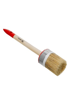 Кисть круглая, Профи №14 (50 мм), натуральная щетина, деревянная ручка MTX