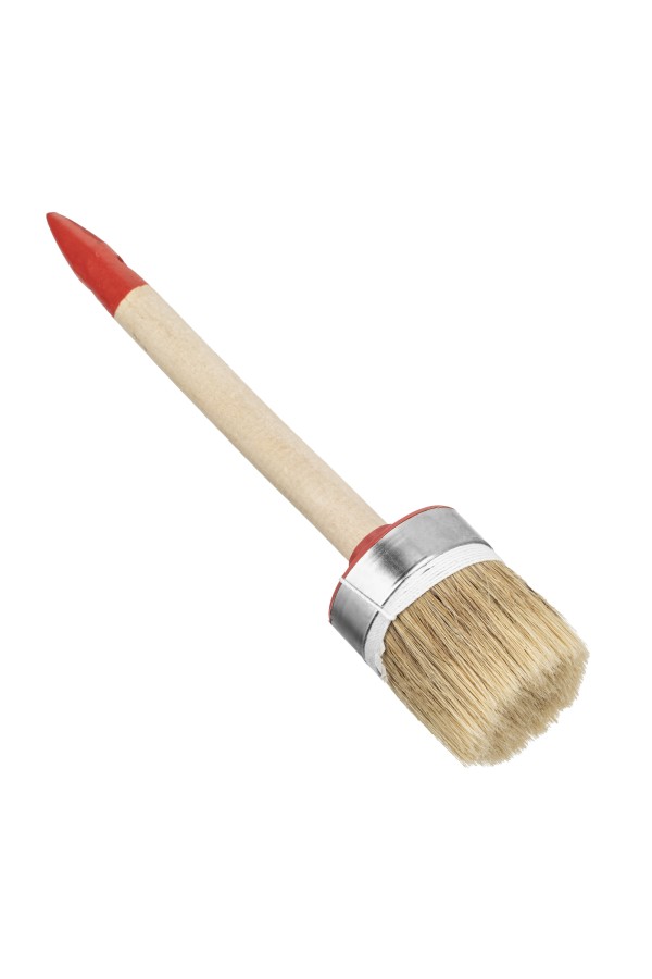 Кисть круглая, Профи №16 (55 мм) натуральная щетина, деревянная ручка MTX