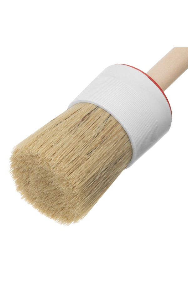 Кисть круглая №14 (50 мм) натуральная щетина, деревянная ручка MTX