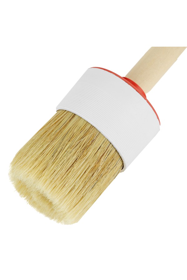 Кисть круглая №18 (60 мм) натуральная щетина, деревянная ручка MTX