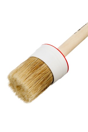 Кисть круглая №20 (65 мм), натуральная щетина, деревянная ручка MTX