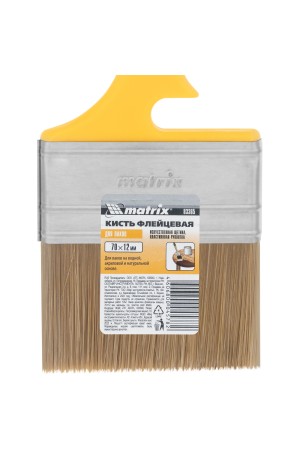Кисть флейцевая 