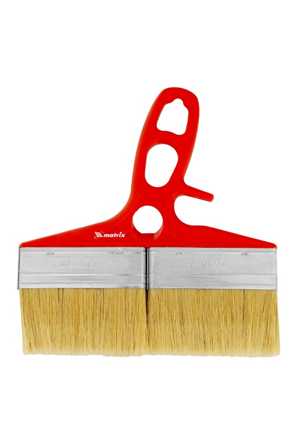 Кисть флейцевая для лаков, 200 x 12, натуральная щетина, пластиковая ручка Color line Matrix