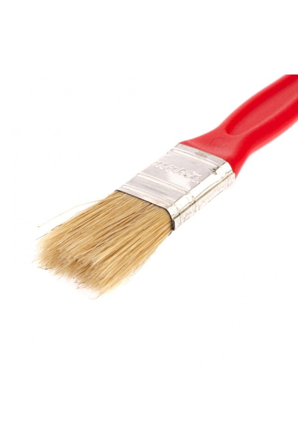 Кисть флейцевая удлиненная, 25 x 10, натуральная щетина, пластиковая ручка Matrix