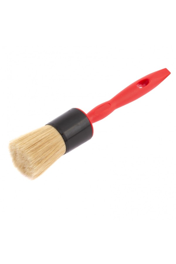 Кисть круглая №40, натуральная щетина, пластиковая ручка, Color line Matrix