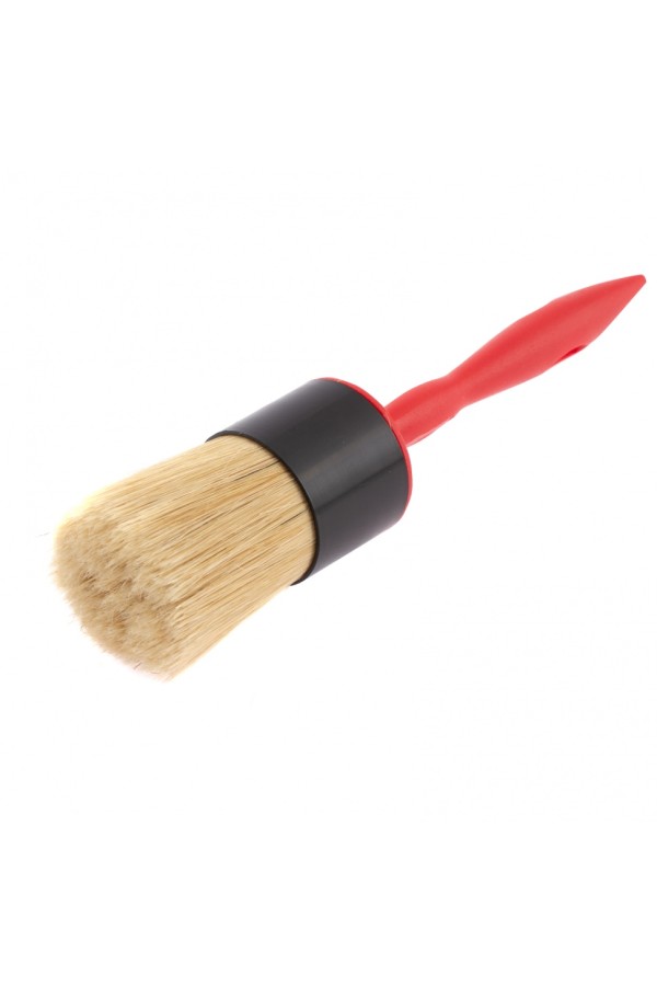 Кисть круглая №50, натуральная щетина, пластиковая ручка, Color line Matrix