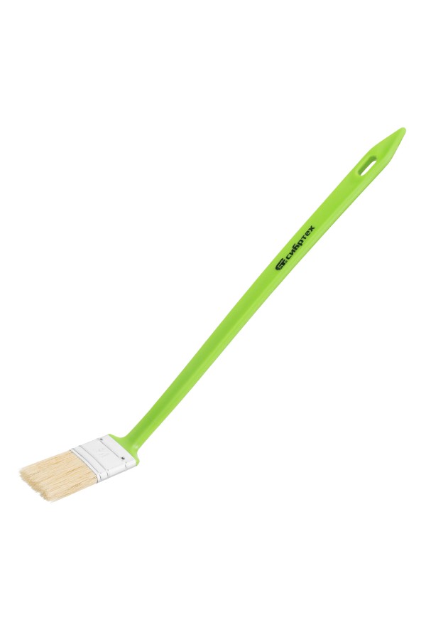 Кисть радиаторная 36 мм, натуральная щетина, пластиковая ручка Сибртех