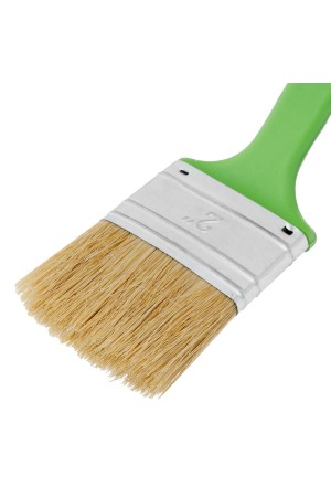 Кисть радиаторная 50 мм, натуральная щетина, пластиковая ручка Сибртех