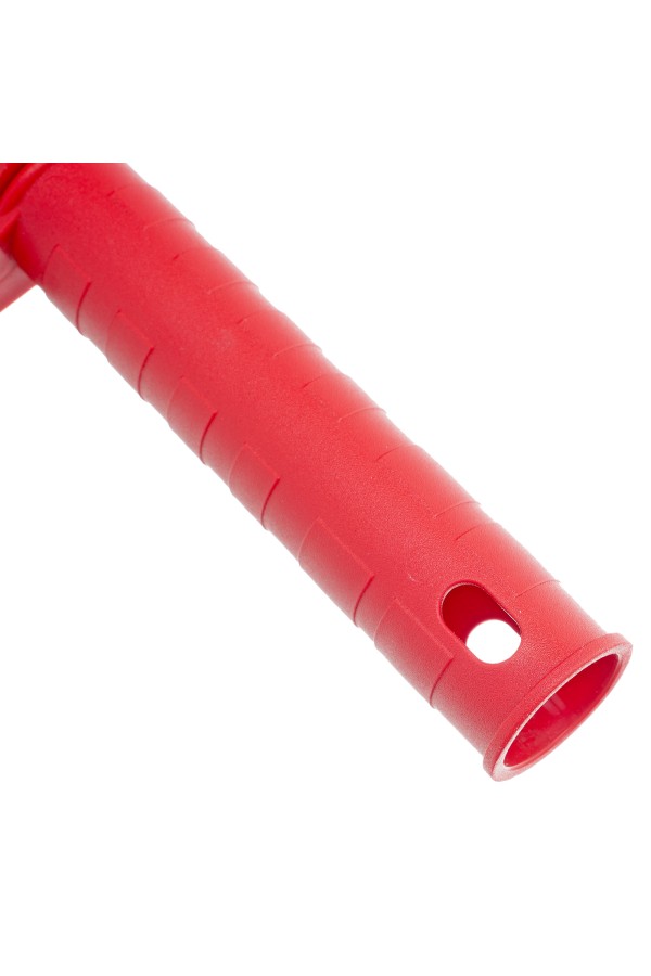 Кисть маховая, КМ 80, натуральная щетина, пластиковый корпус, пластиковая ручка Matrix