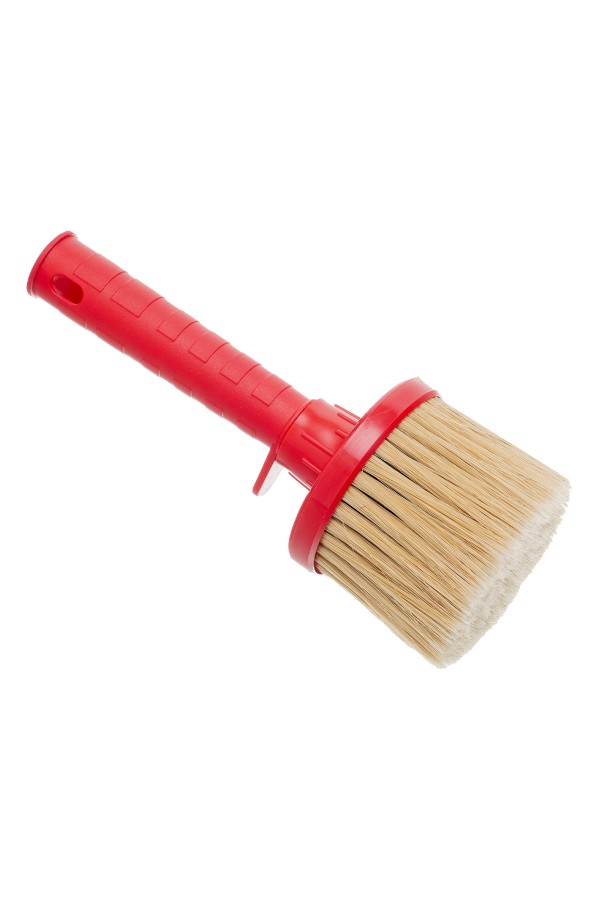 Кисть маховая, КМ 80, натуральная щетина, пластиковый корпус, пластиковая ручка Matrix