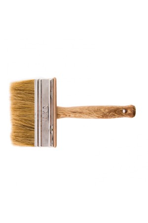 Кисть-ракля, 30 х 110 мм, натуральная щетина, деревянный корпус, деревянная ручка Россия